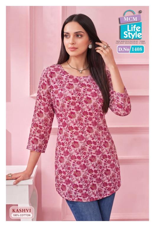 MCM kashvi vol-14 short top wholesale kurtis collection online